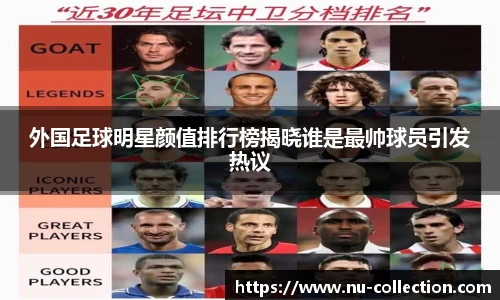 外国足球明星颜值排行榜揭晓谁是最帅球员引发热议